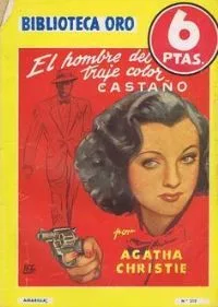 El hombre del traje color castaño