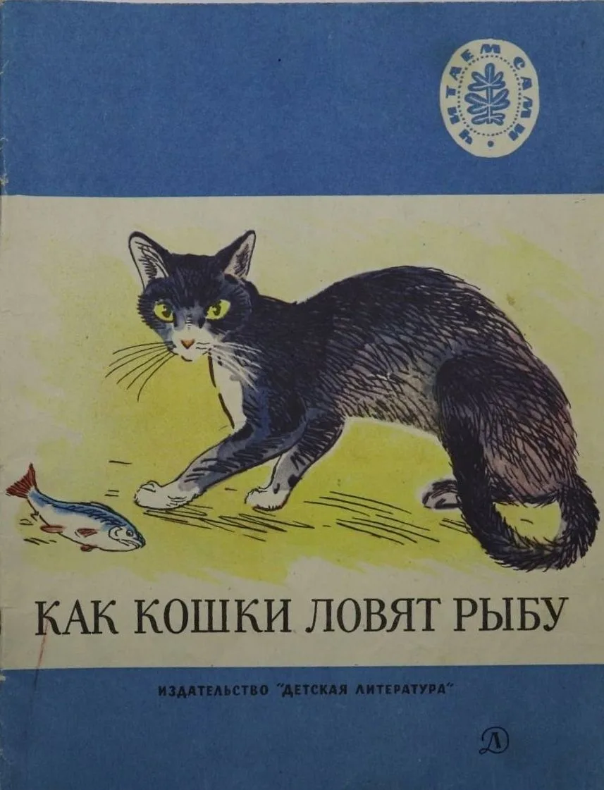 Как кошки ловят рыбу
