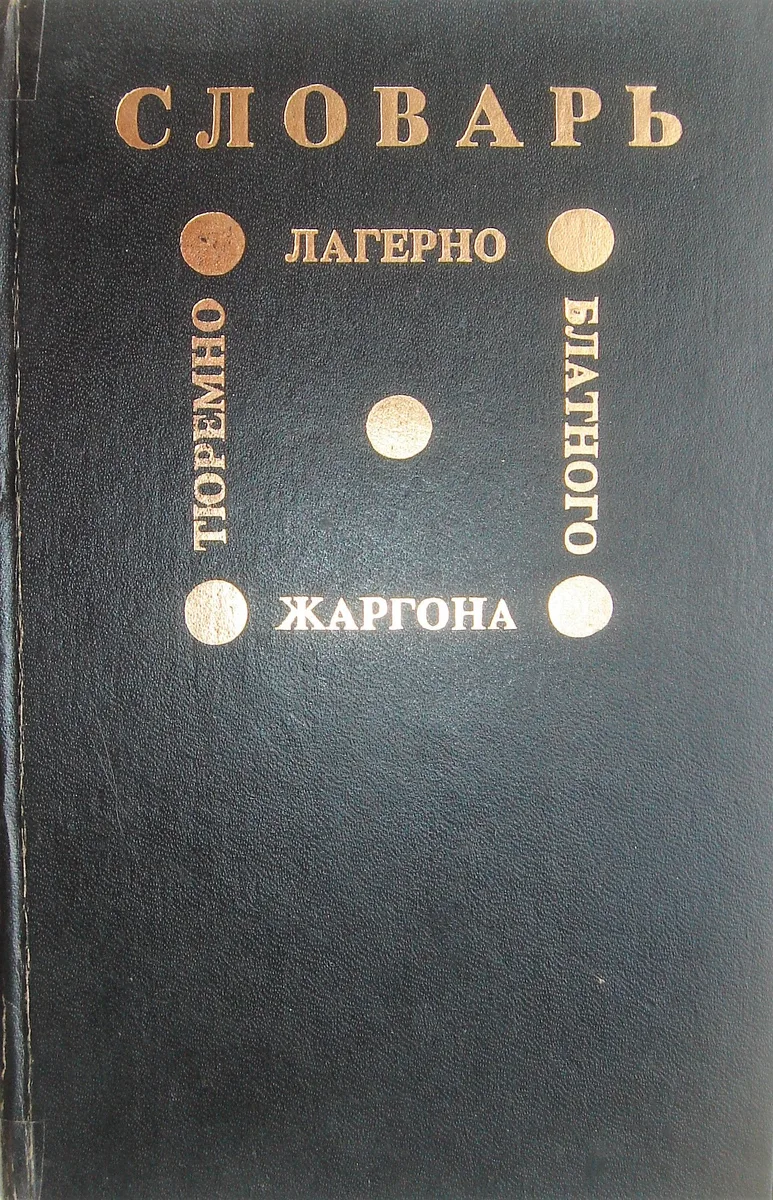 Словарь тюремно-лагерно-блатного жаргона. Речевой и графический портрет советской тюрьмы
