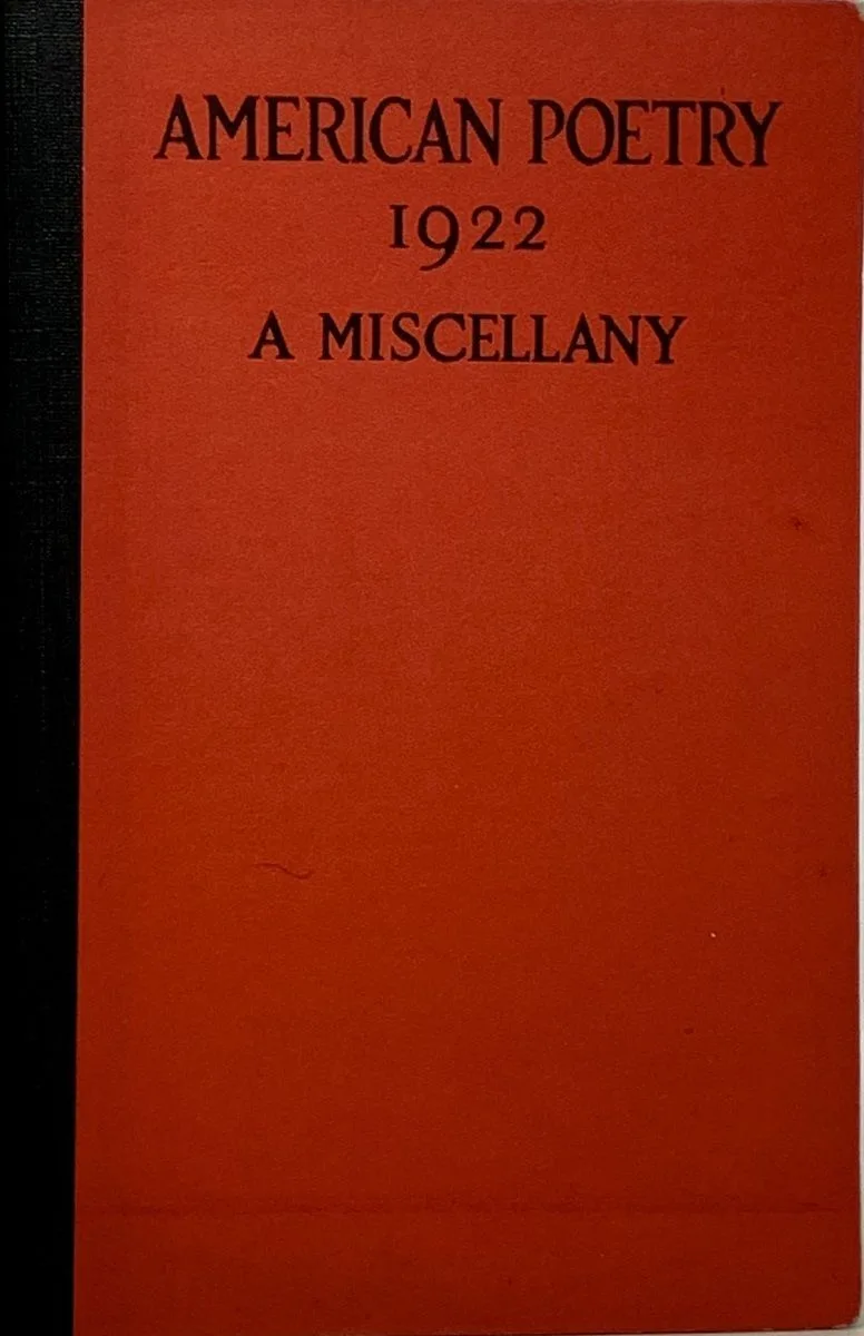 American poetry 1922. A Miscellany