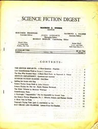 Science Fiction Digest, October 1932