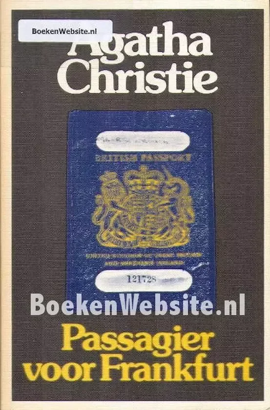 Passagier voor Frankfurt