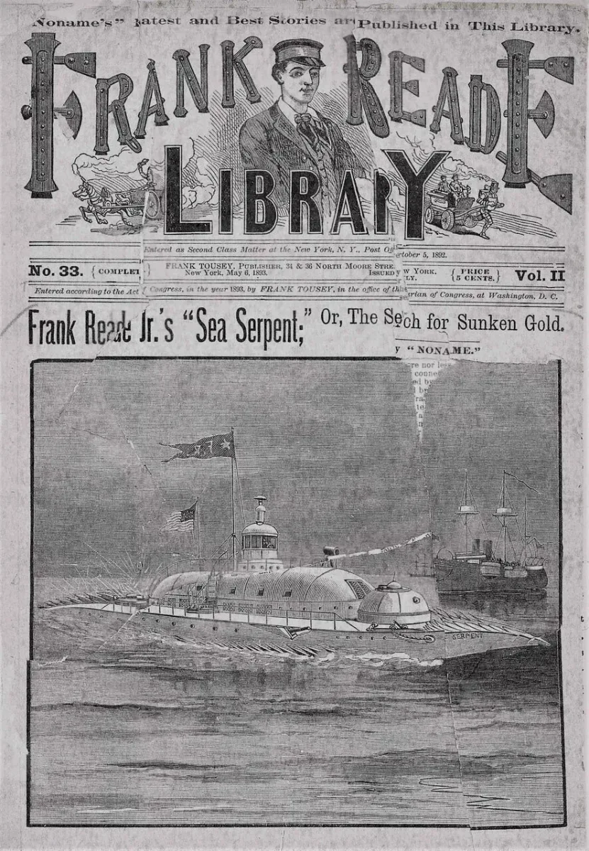 Frank Reade, Jr.'s «Sea Serpent;» or, The search for sunken gold