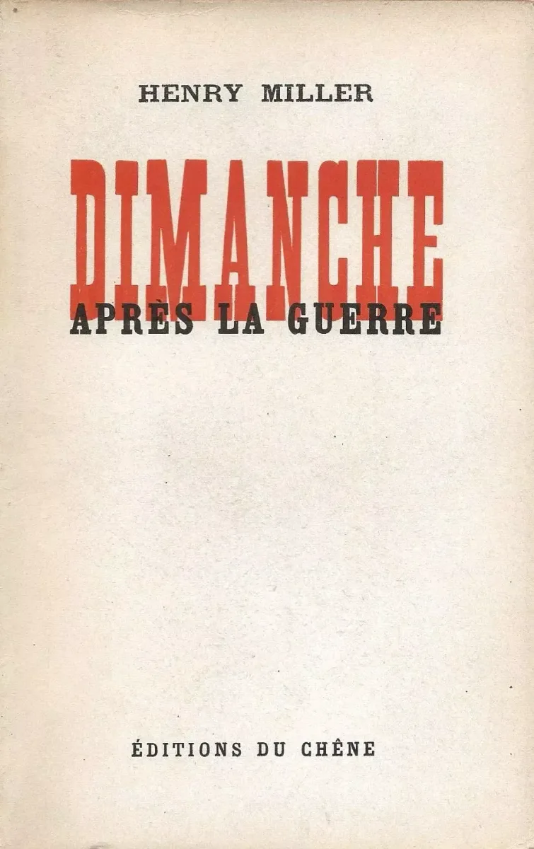 Dimanche Après La Guerre