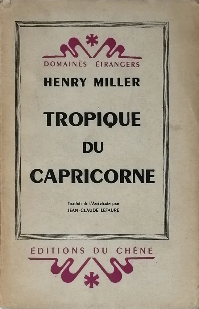 Tropique du Capricorne
