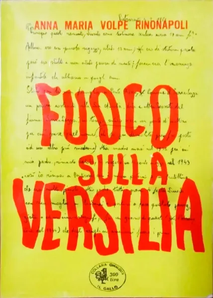 Fuoco sulla Versilia