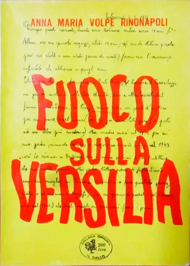 Fuoco sulla Versilia