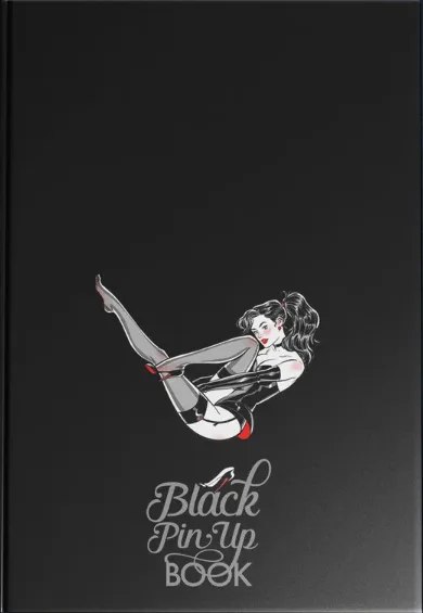 Black Pin-Up Book