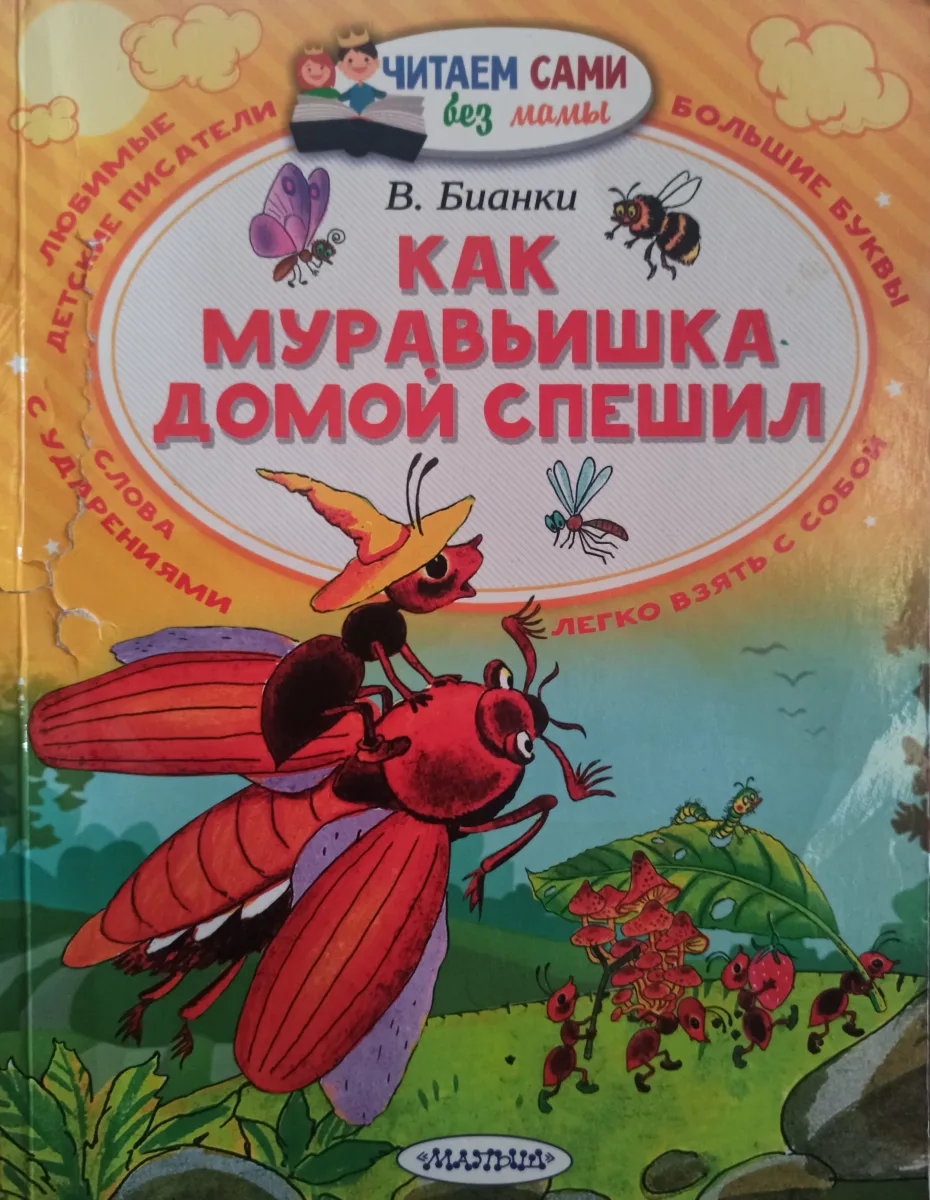 Как муравьишка домой спешил