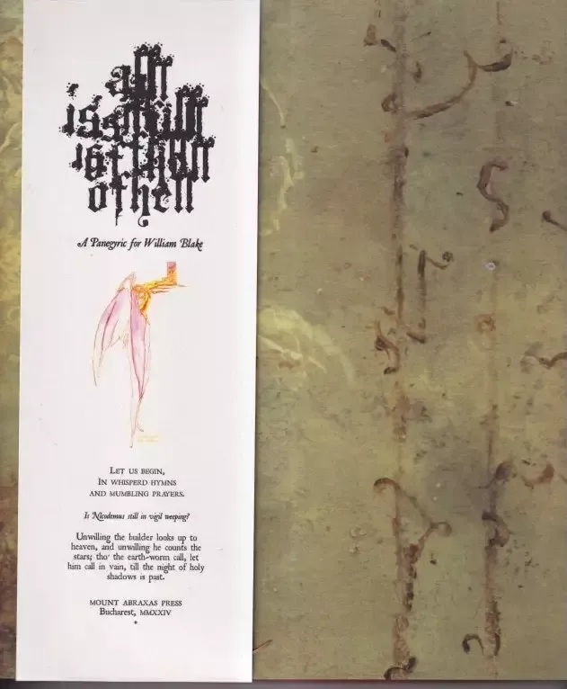 All is Full of Hell: A Panegyric for William Blake