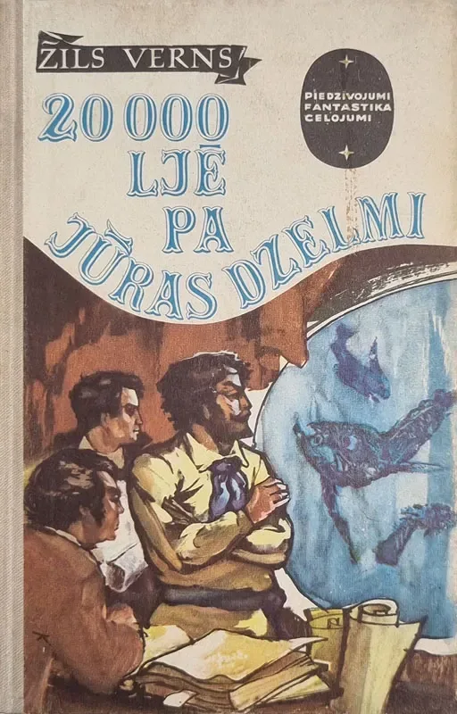 20000 ljē pa jūras dzelmi
