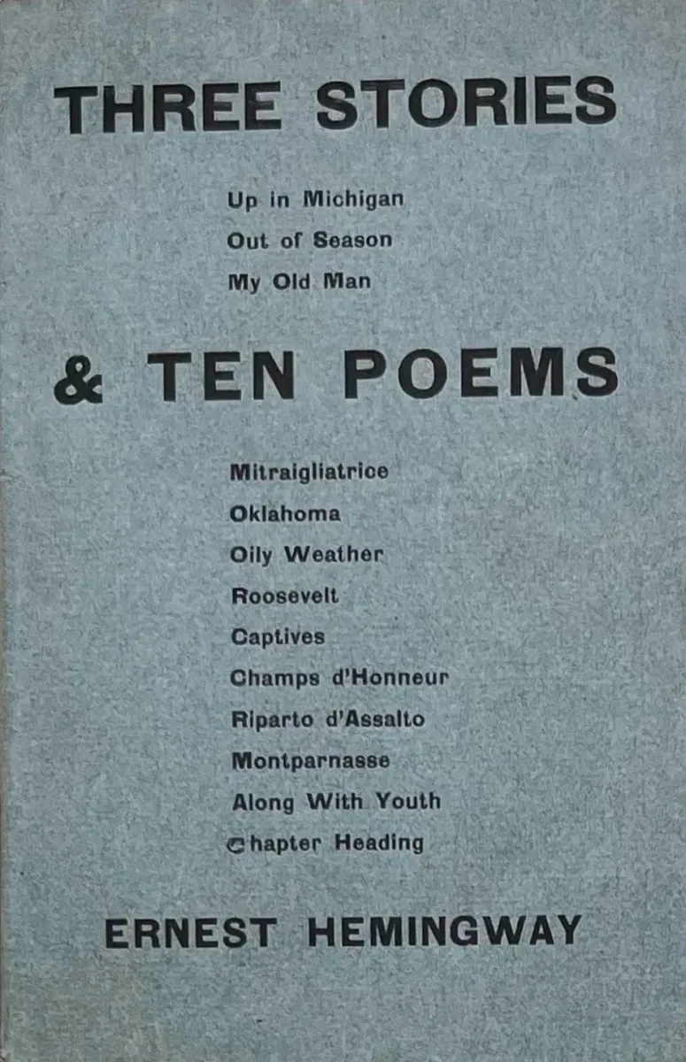 Three Stories and Ten Poems