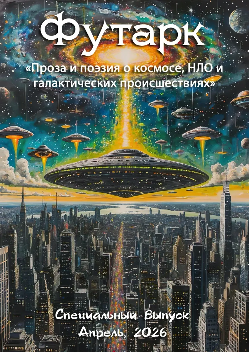 Футарк, спецвыпуск, апрель 2026. Проза и поэзия о космосе, НЛО и галактических происшествиях