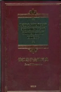 Русско-китайский экономический и финансовый словарь. Более 30 000 терминов