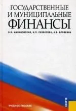 Государственные и муниципальные финансы : учебное пособие