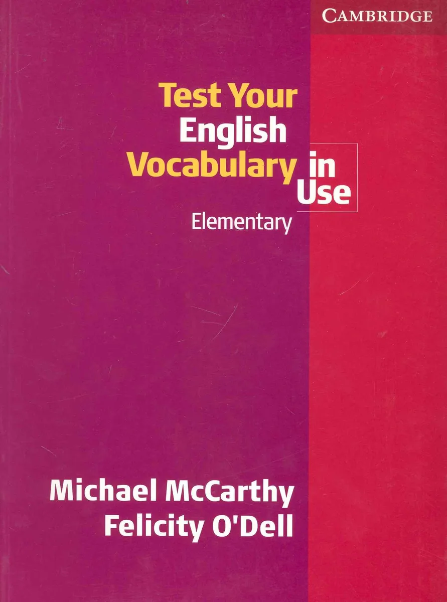 Test Your English Vocabulary in Use Elementary