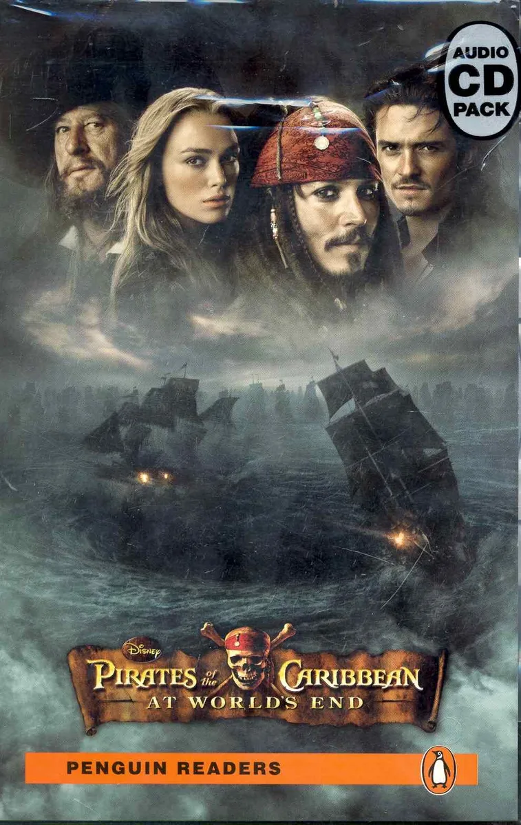 Pirates of the Caribbean At World`s End. Level 3 / (+2CD) (мягк) (Penguin Readers) (Audio CD Pack) (Британия ИЛТ)