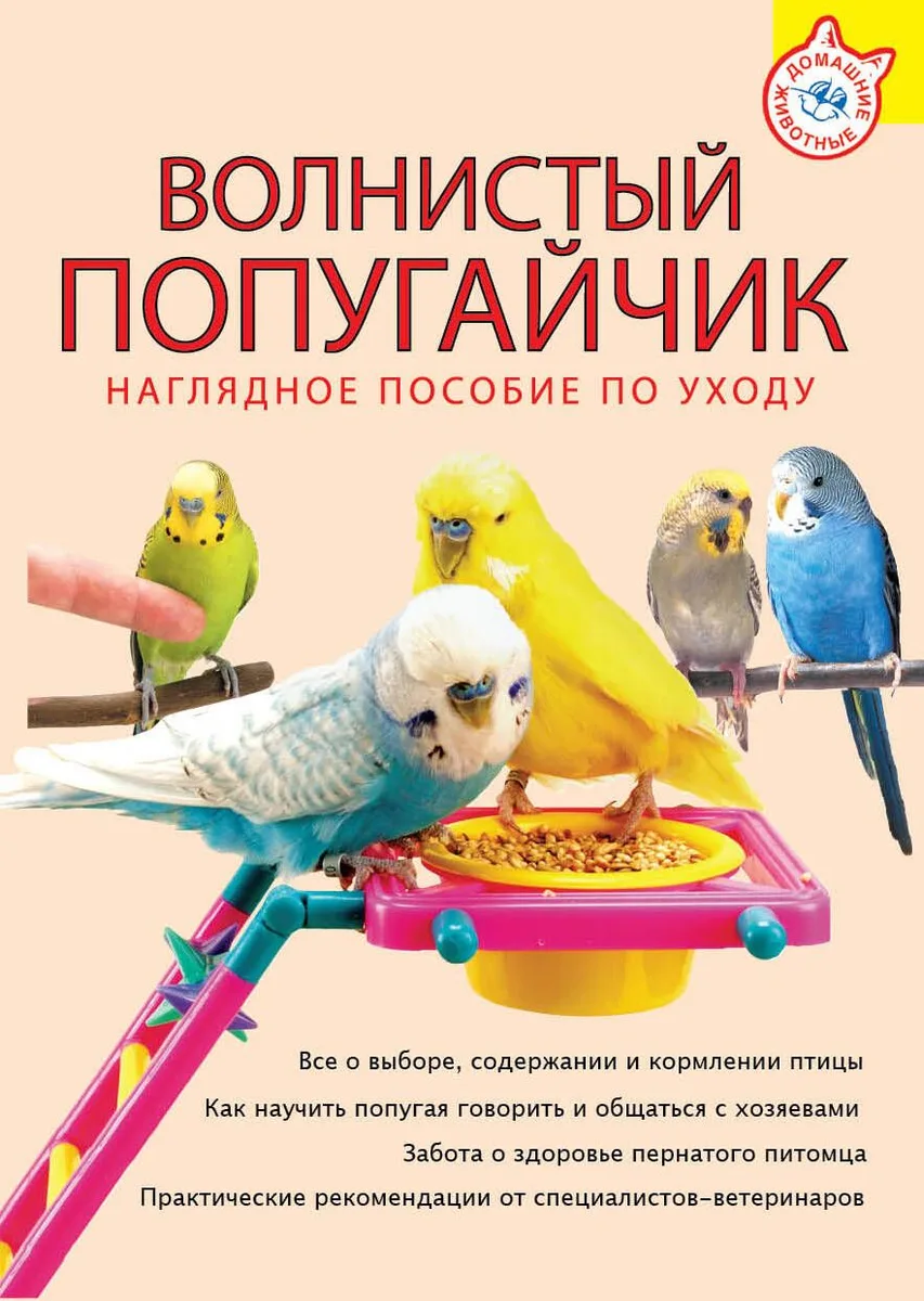 Волнистый попугайчик : наглядное пособие по уходу