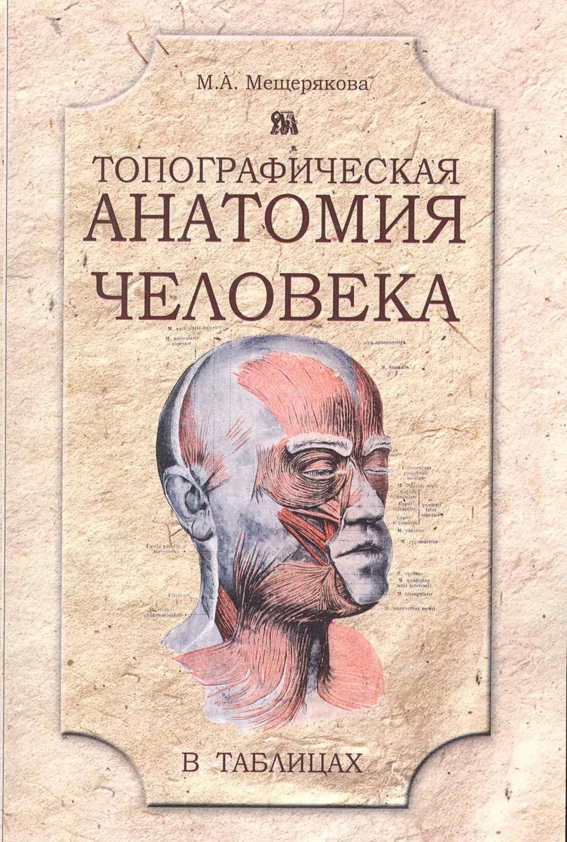 Топографическая анатомия человека в таблицах: учеб. пособие для студентов врачебных специальностей / (мягк). Мещерякова М. (Миклош)