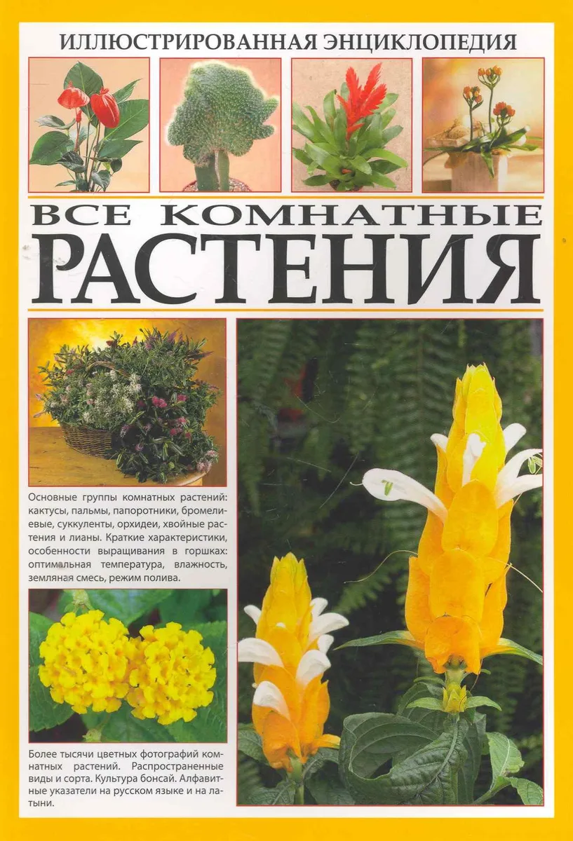 Все комнатные растения. Иллюстрированная энциклопедия