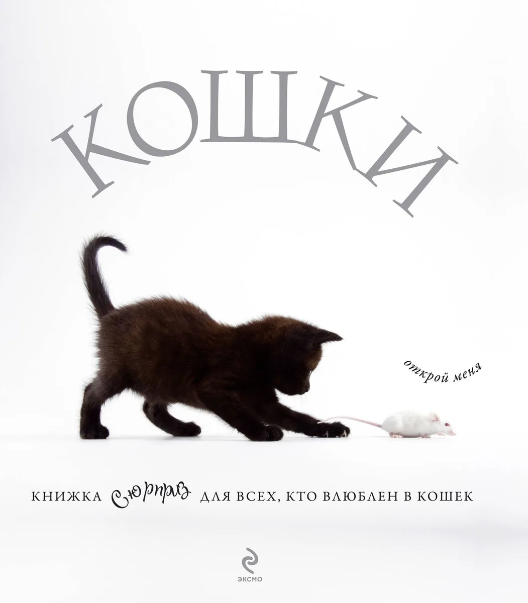 Кошки. Книжка сюрприз для всех, кто влюблен в кошек