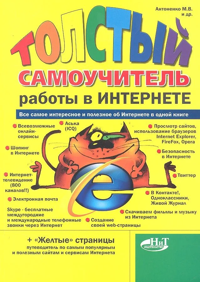 "Толстый" самоучитель работы в Интернете. Все самое интересное, полезное и нужное об Интернете в одной книге. 2-е издание.