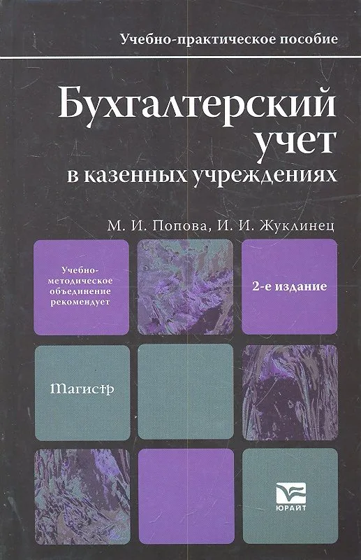 Бухгалтерский учет в казенных учреждениях : учеб.-практ. пособие для магистров / 2-е изд., перераб. и доп.