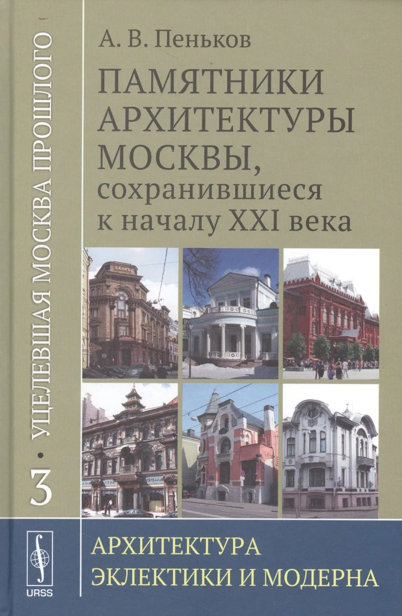 Уцелевшая Москва прошлого. Памятники архитектуры Москвы, сохранившиеся к началу XXI века. Кн. 3: Архитектура эклектики