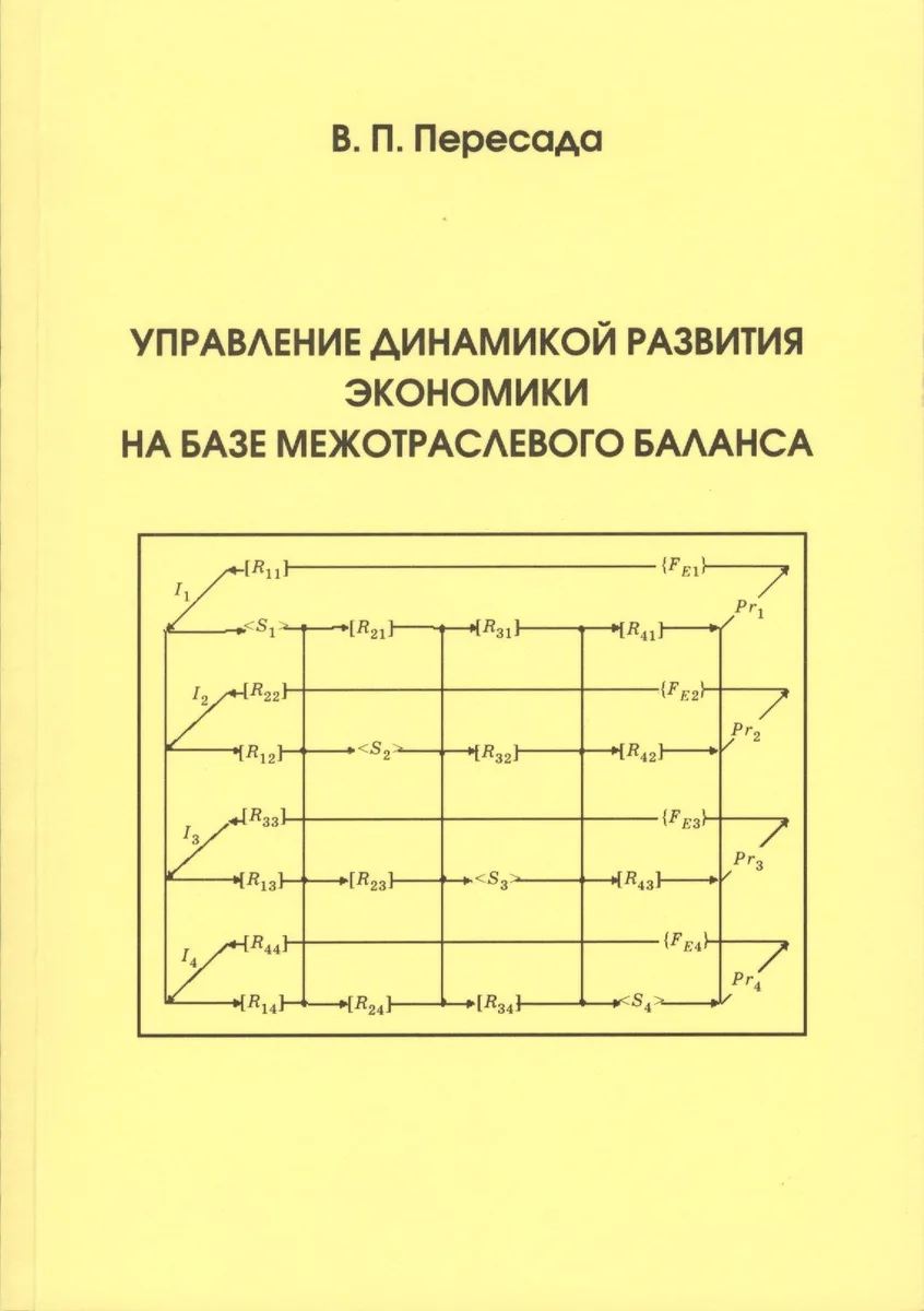 Управление динамикой развития экономики на базе межотраслевого баланса