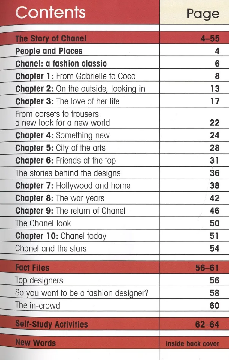 Level 3: The Story of Chanel (book + CD)