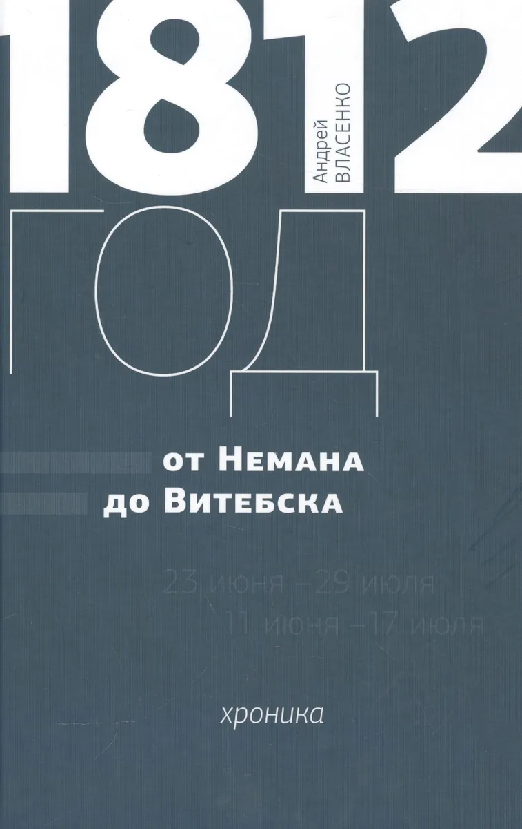 1812 год. “От Немана до Витебска”. Хроника