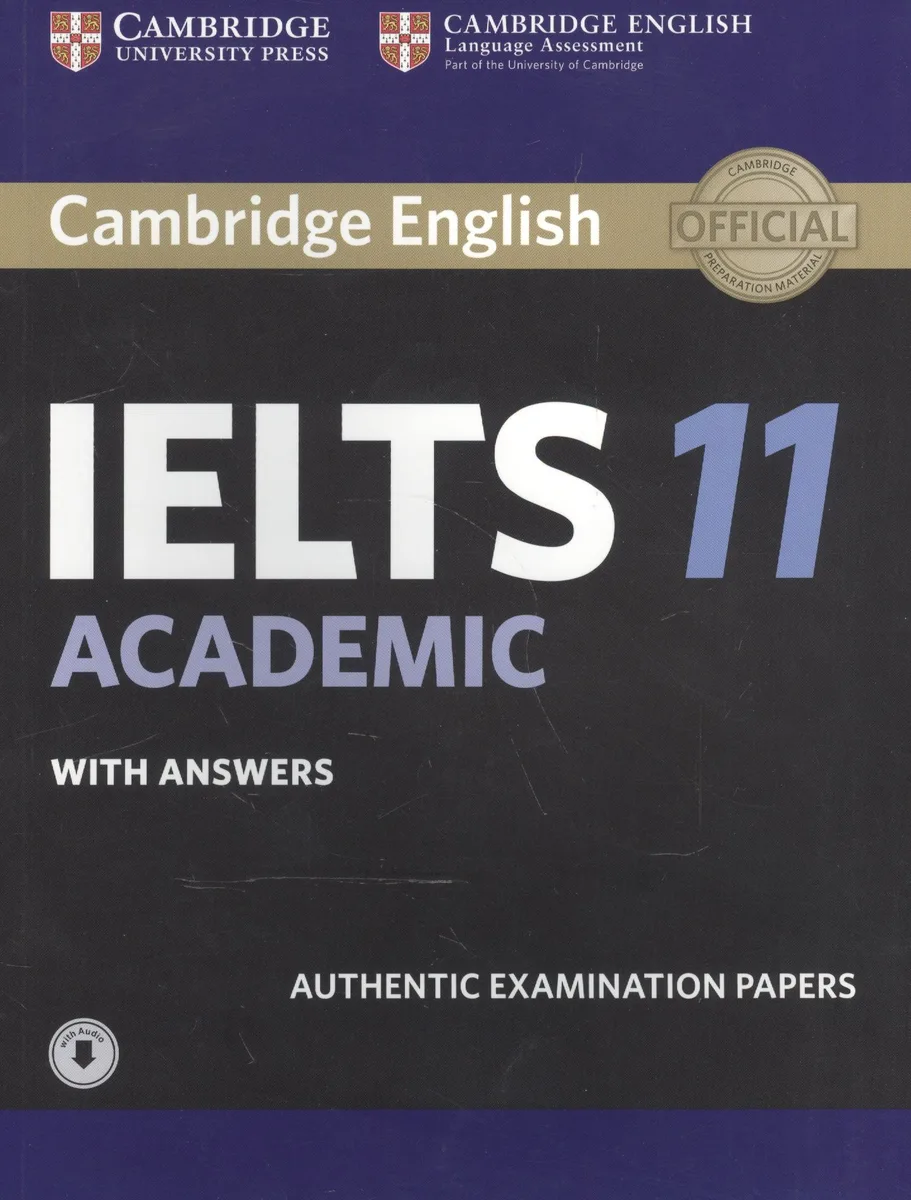 Cambridge English IELTS 11 Academic With answers With Audio (м)