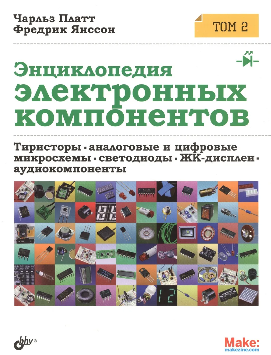 Энциклопедия электронных компонентов. Том 2. Тиристоры, аналоговые и цифровые микросхемы, светодиоды