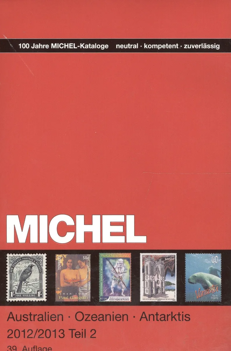 Каталог марок MICHEL. 2012/13. Сборник по маркам стран Австралии, Океании, Антарктиды. Том 2 (N-Z)