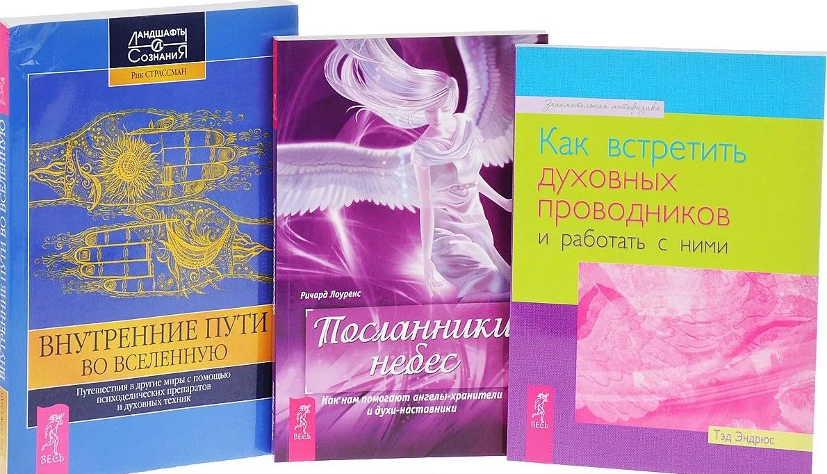 Посланник небес Как встретить дух. пров. Внутр. пути во Вселенную (компл. 3 кн.) (0563) (упаковка)