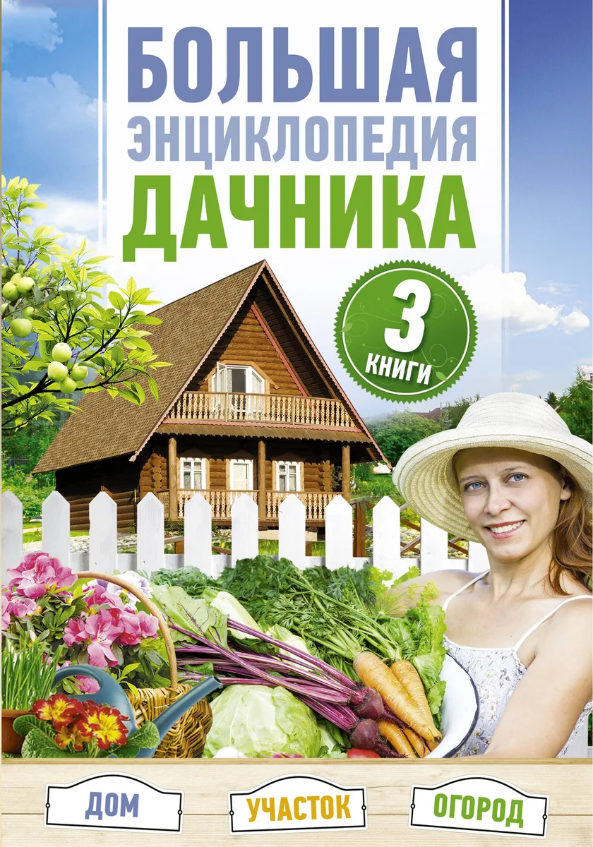 Большая энциклопедия дачника. Дом, участок, огород.