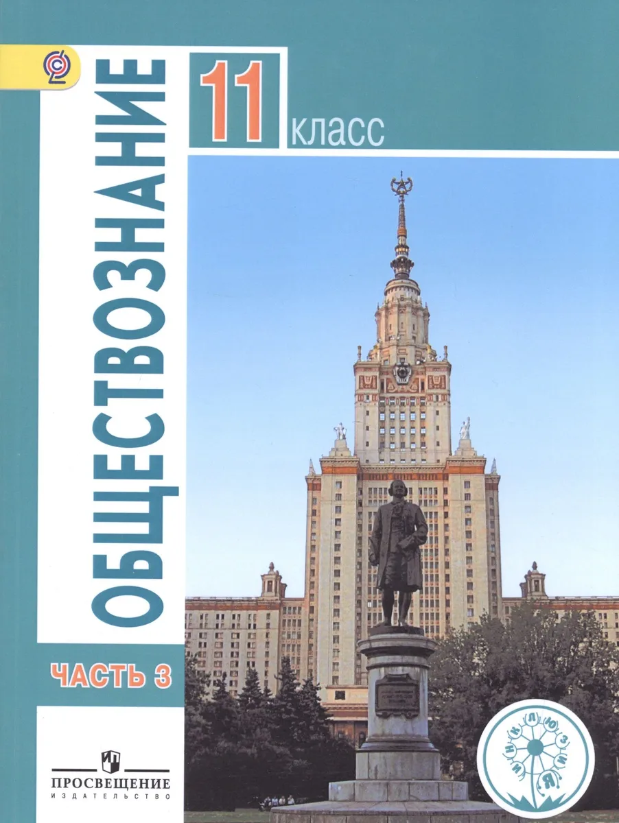 Обществознание. 11 класс. Учебник. В 3-х частях. Часть 3. Базовый уровень (для обучающихся с нарушением зрения)