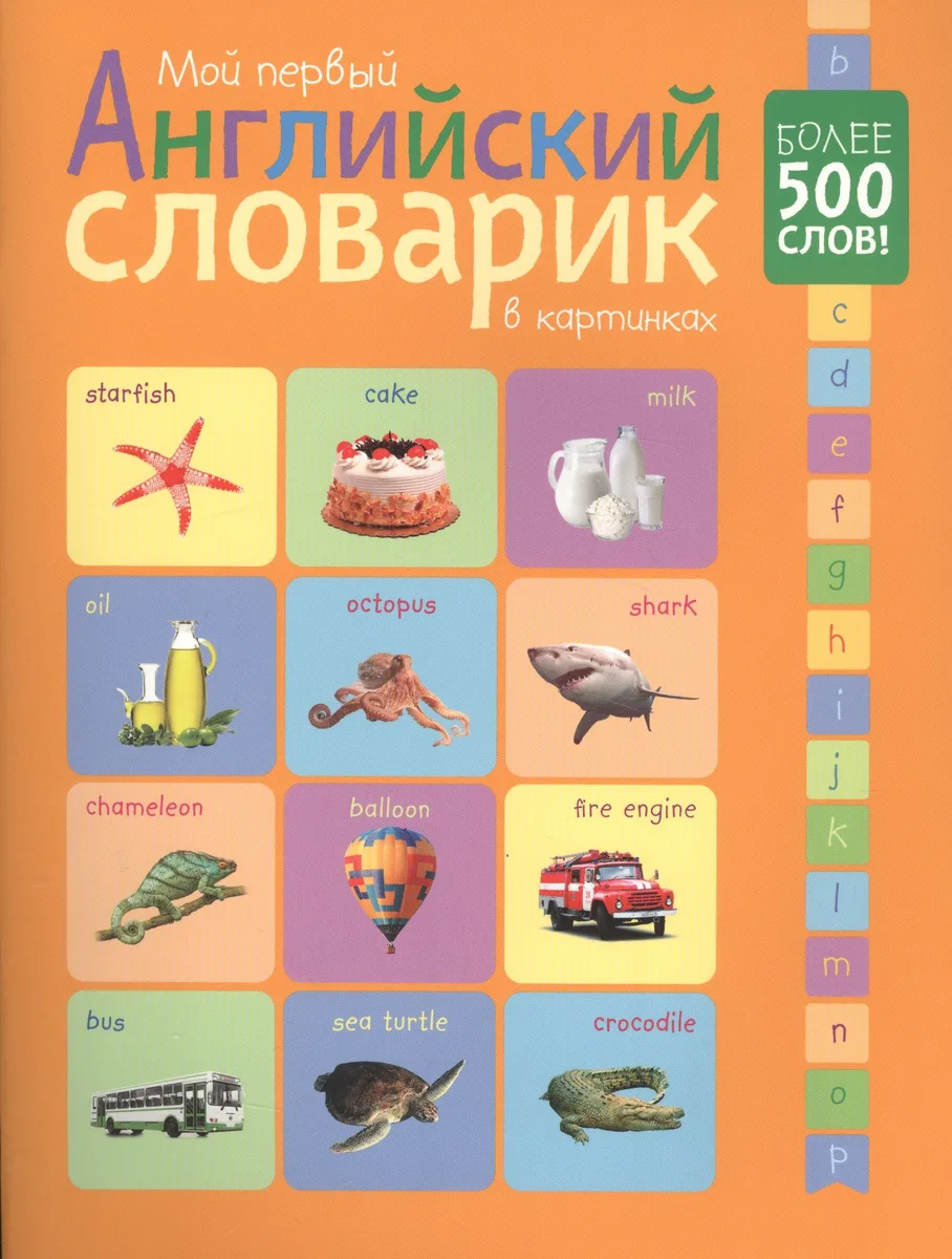 Мой первый английский словарик в картинках