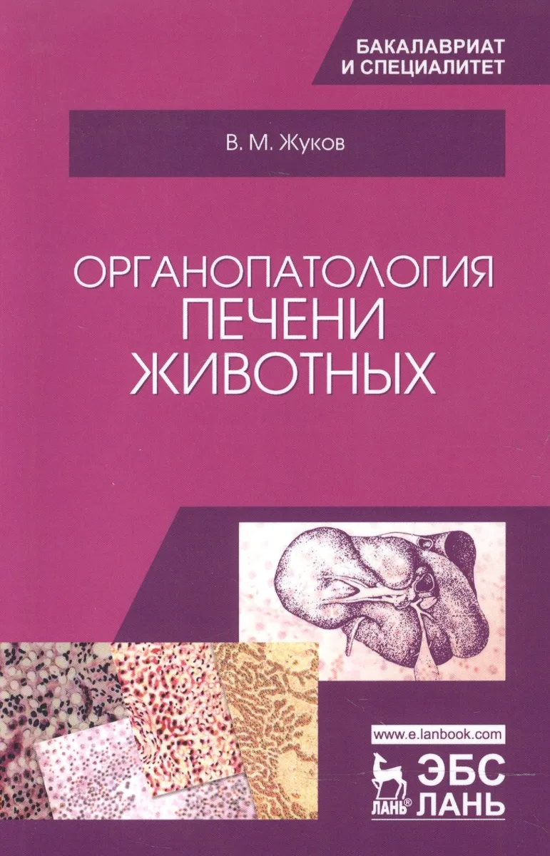 Органопатология печени животных. Уч. Пособие