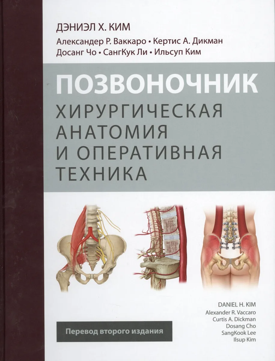 Позвоночник. Хирургическая анатомия и оперативная техника