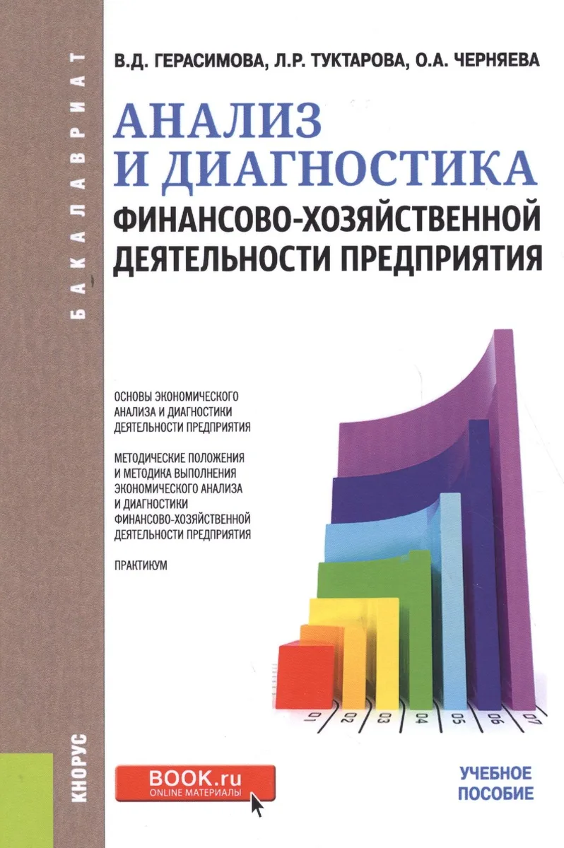 Анализ и диагностика финансово-хозяйственной деятельности предприятия: учебное пособие