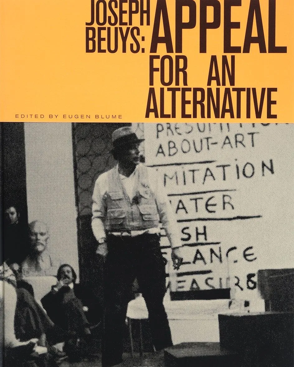 Joseph Beuys Appeal for an Alternative (англ./немец. яз.) (манжета) Blume