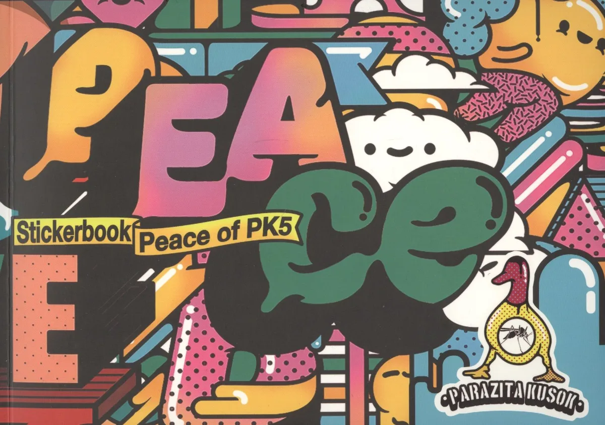 Альбом с наклейками Parazita Kusok 5. Peace