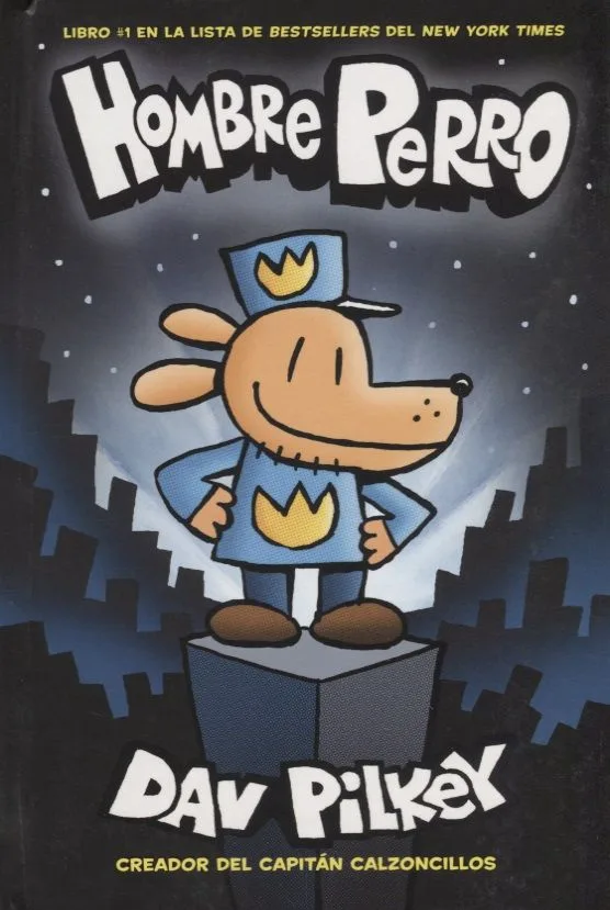 Комикс Hombre Perro (Pilkey) (на исп. яз.)