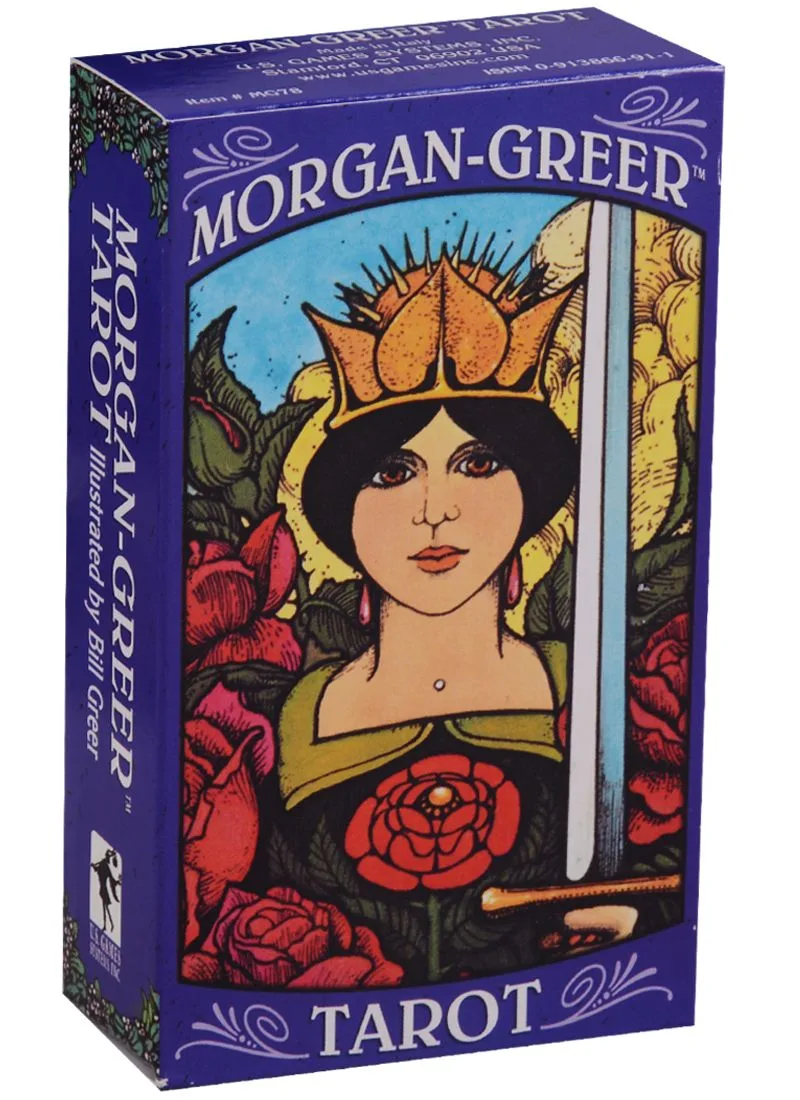 Таро Аввалон, Morgan Greer Tarot (илл. Greer) (78 карт+инструкция) (на англ. яз.) (коробка) (ПИ) (Италия)