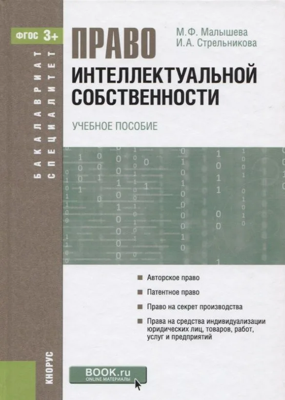 Право интеллектуальной собственности (БакалаврСпец) Малышева (ФГОС 3+)