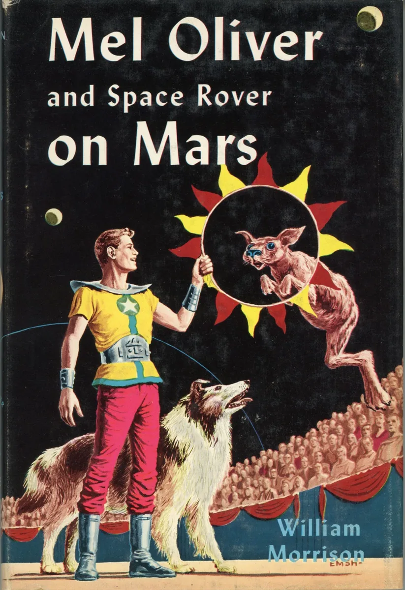 Mel Oliver and Space Rover on Mars