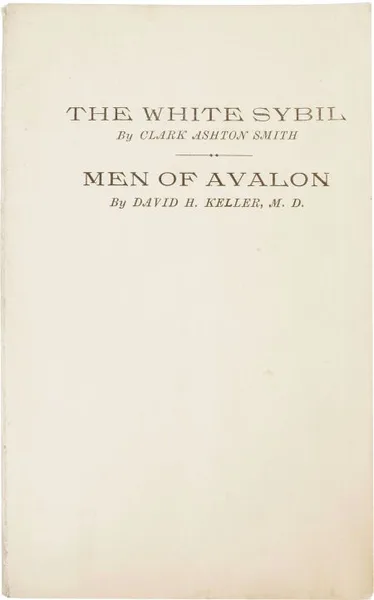 The White Sybil. Men of Avalon
