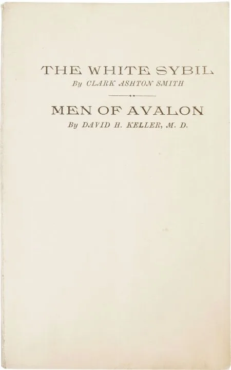 The White Sybil. Men of Avalon