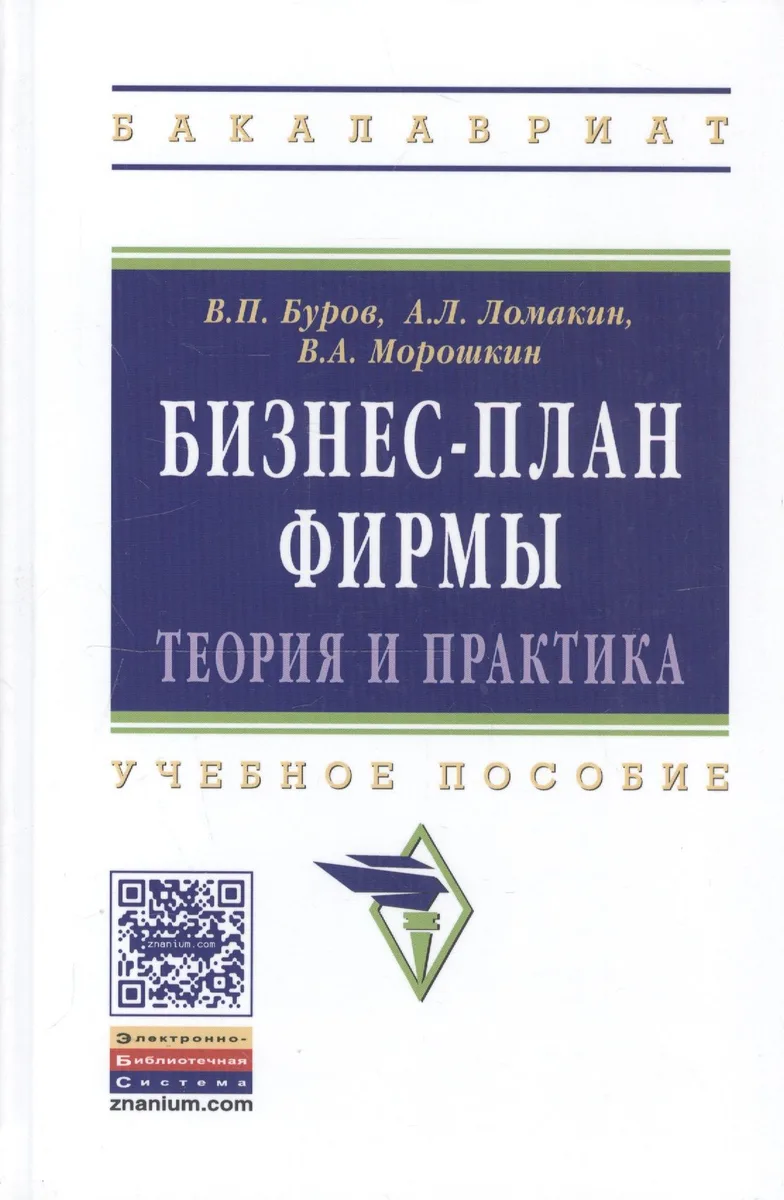 Бизнес-план фирмы Теория и практика (ВО Бакалавр) Буров